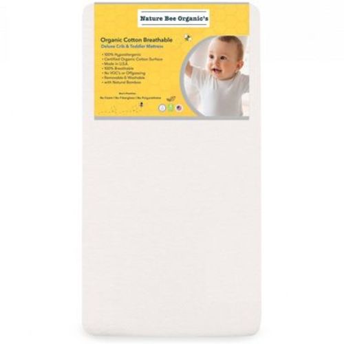 Nature Bee Organic's Deluxe Breathable Crib & Toddler Mattress