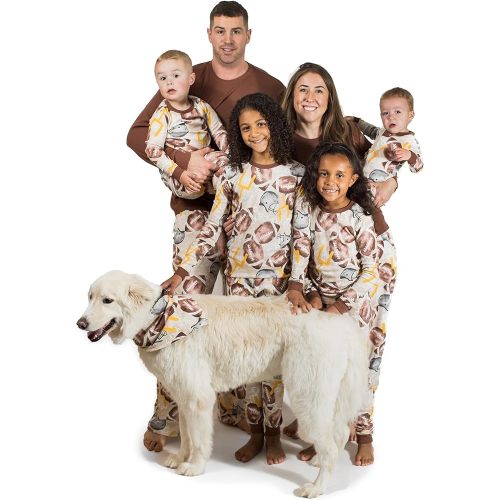Burt's Bees Baby Family Christmas Pajamas Matching Sets - Organic Cotton PJs for Kids, Toddlers, Women, Adults