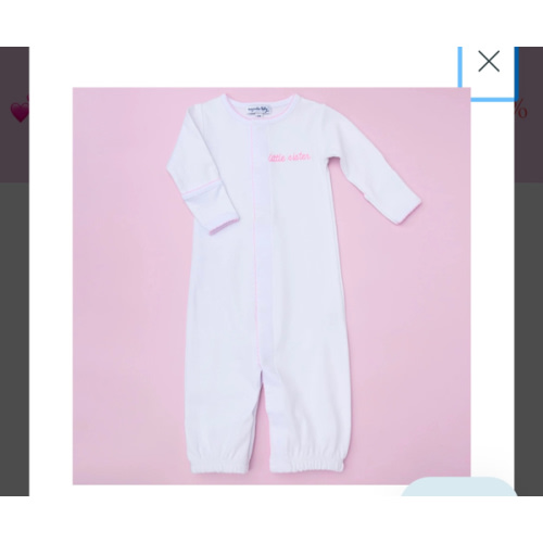 Little Sister Embroidered Converter