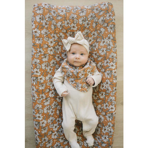Magnolia Muslin Bib | 100% Cotton | Baby Essentials Default Title