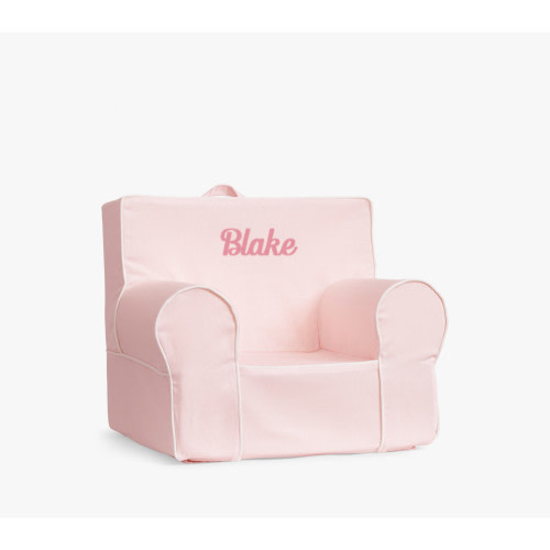 Anywhere Chair®, Pearl Twill With White Piping