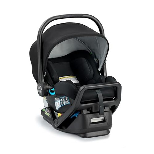 Baby Jogger City GO 2 Infant Car Seat, Lunar Black – Lightweight Rear-Facing Infant Car Seat, Travel System Compatible, Taxi-Safe