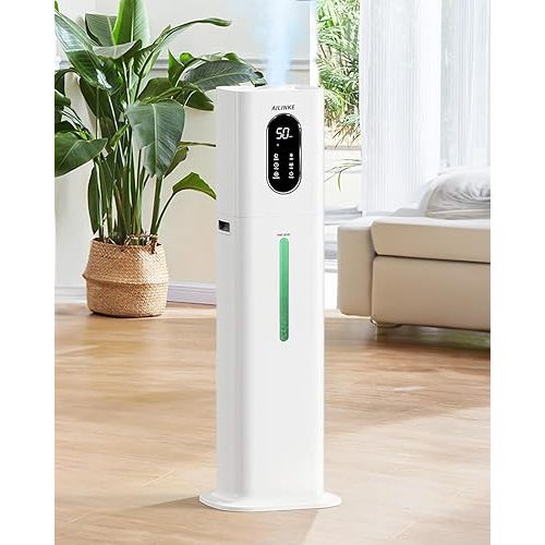 Humidifiers for Bedroom 500 sq ft,2.1Gal/8L Cool Mist Humidifier Large Room
