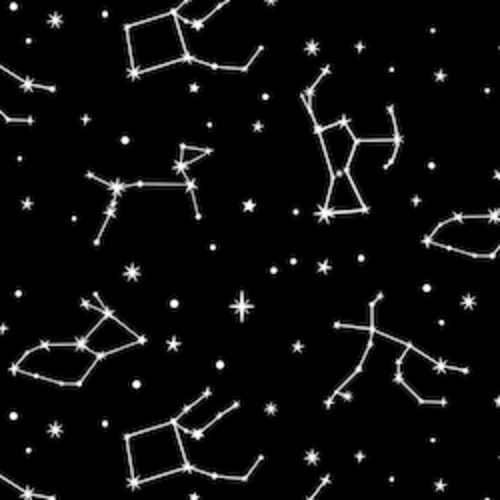 Baby Blanket in Midnight Constellation
