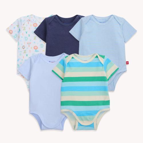alphabet adventures cloudstretch™ magnetic bodysuit | 5 set – Magnetic Me