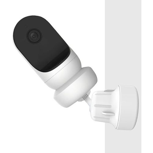 Adjustable Baby Monitor Wall Mount Compatible with Owlet Cam1/ Cam 2/ Cam Duo/Cam Dream Duo 2, Baby Camera Wall Holder for Baby Monitor with Standard 1/4 Threaded Hole (Camera Not Included)