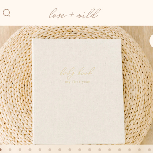 Pregnancy + Baby Combo Book - Sand