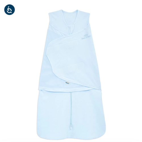 Baby Blue Cotton Swaddle S | HALO