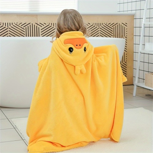 Duck Hooded Bath Towel