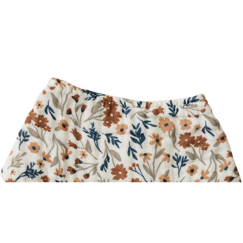 Harvest Floral Muslin Bib