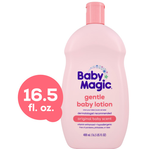 Baby Magic Gentle Baby Lotion, Camellia Oil & Marshmallow Root Original Scent, 16.5 fl oz