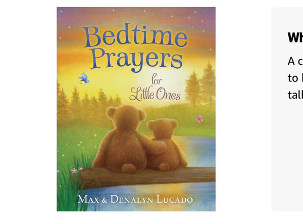 Bedtime Prayers for Little Ones (Max Lucado’s Bedtime Prayers for Little Ones)