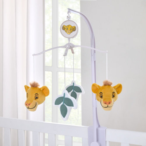 Disney NoJo Lion King - Wild About You Plush Simba Musical Mobile | Wayfair