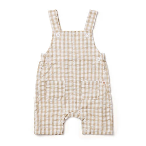 Endless Summer Nutmeg Gingham Overall – Marquise