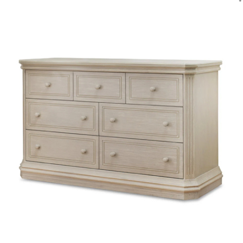 Sorelle Vista Elite Double Dresser – Bambi Baby (Heritage Fog)