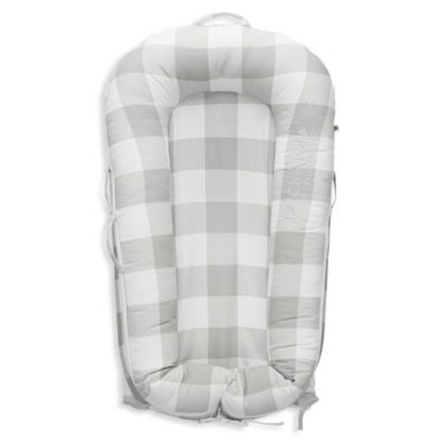 Natural Buffalo Check Deluxe + DockATot Dock