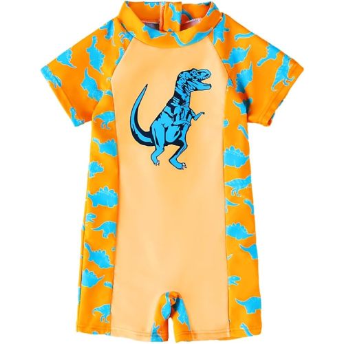 Toddler Baby Boys' Swimwear One Piece UPF 50+ Swimsuit Boy Lovely Cartoon Prints Bathing Suit