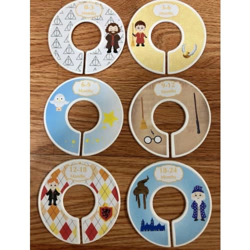 Star Wars or HP wizard closet dividers,