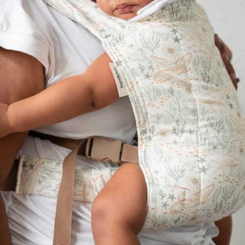 Cove Lark Baby Carrier - Soft Blue Soft Structured Carrier | hope&plum