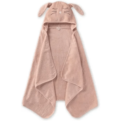 Burt's Bees Baby Toddler Hooded Animal Character Towels Organic Cotton, Unisex Bath Essentials, Soft Nursery Towel for Kids