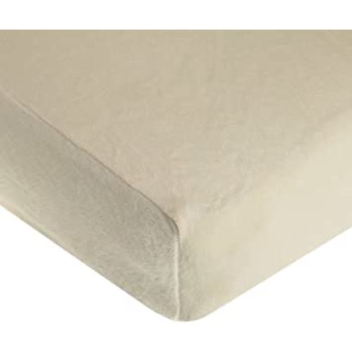American Baby Company Heavenly Soft Chenille Fitted Crib Sheet 28" x 52", Warm and Cozy Neutral Chenille Sheet, Cream, for Boys and Girls, Fits Crib and Toddler Bed mattresses