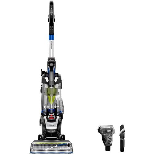 Bissell Pet Hair Eraser Turbo Lift-Off Vacuum, w/Self-Cleaning Brush Roll, HEPA Filtration, Powerful Pet Hair Pickup with TurboBrush Pivot Tool & LED-lit dusting Brush & Crevice Tool, 3774F