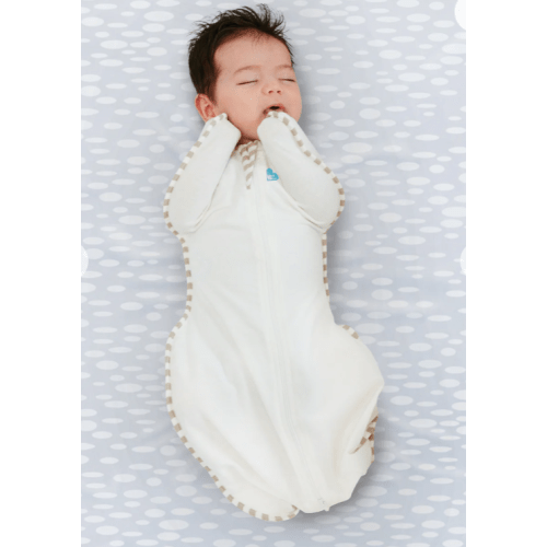 Swaddle Up™ 1.0 TOG Organic Cotton Buff Lunar - Size NB