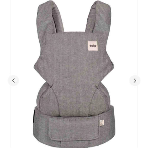 Explore Linen Baby Carrier: Ash Grey | Baby Tula Linen Collection – Baby Tula US