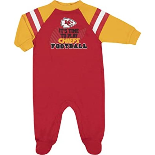 Gerber NFL Unisex Baby Nfl Team Footed Sleep and Play