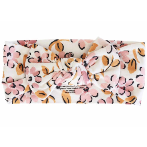 Mauvelous Meadow Knit Large Bow Headwrap