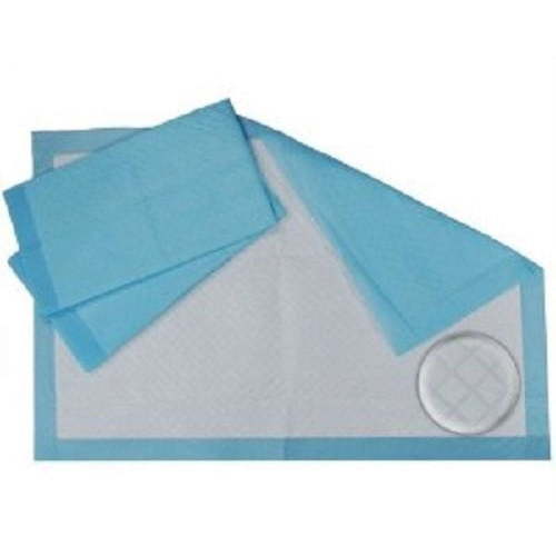 Healthline Disposable Care Changing Pads, Multi Use Waterproof Chux for Babies, Adults, Baby Changing Table Bed Protector, High absorbency Disposable Underpads 23X36, Plus Hand Sanitizing Wipes