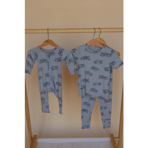 Monster Jam Bamboo Pjs