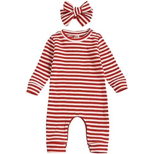 Newborn Infant Baby Girl Romper Bodysuit Girls One Piece Jumpsuit Pants Clothes Outfits