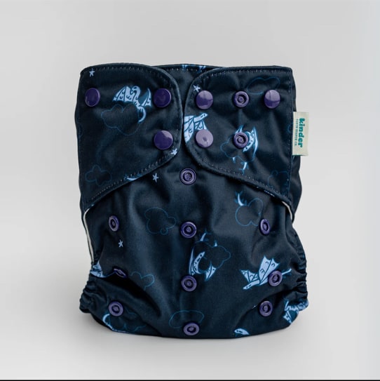 Fantasy: Essentials Pocket Cloth Diaper with Athletic Wicking Jersey, Grows with your Baby