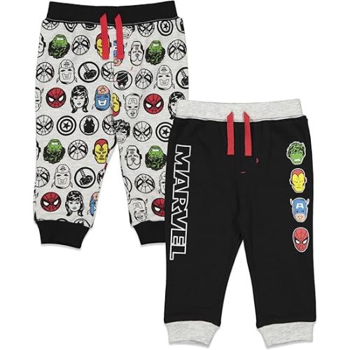 Marvel 2 Pack Pants (0-3m)