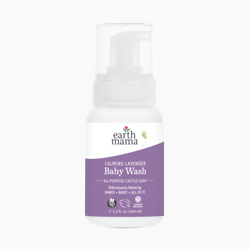 Earth Mama Calming Lavender Baby Wash - Calming Lavender, 5.3 Fl Oz