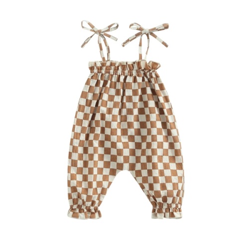 Checkerboard Jumpsuit – The Ollie Bee