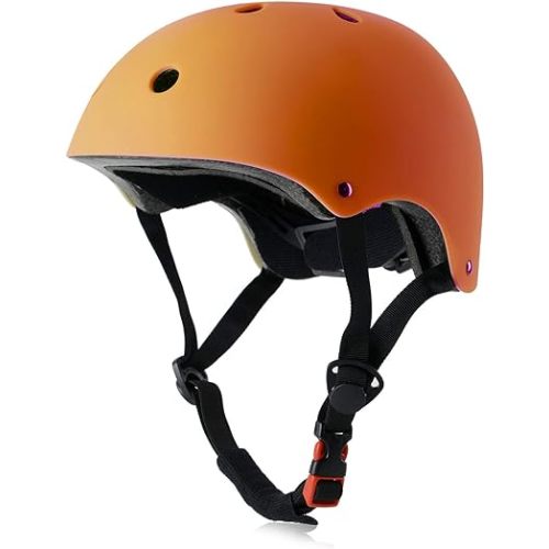 Kids Bike Helmet, Adjustable and Multi-Sport, from Toddler to Youth, 3 Sizes