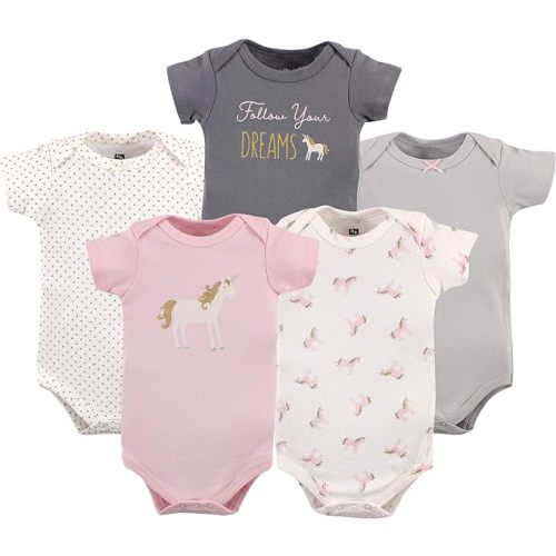 Hudson Baby Baby Cotton Bodysuits