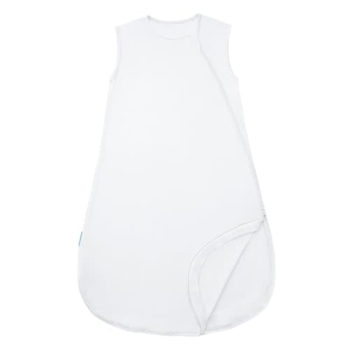 PurComfy Supersoft Sleep Sack 0.5 TOG, Premium Bamboo Viscose Sleeping Bag Thin Baby Wearable Blanket 2-Way Zipper Sleep Sack