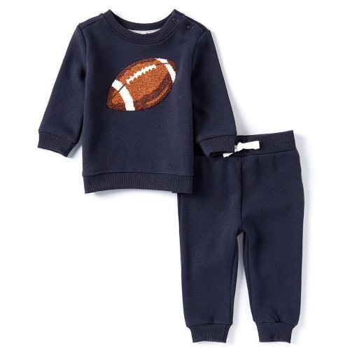 Adventurewear 360 Baby Boys 3-24 Months Long Sleeve Football Top & Pants Set