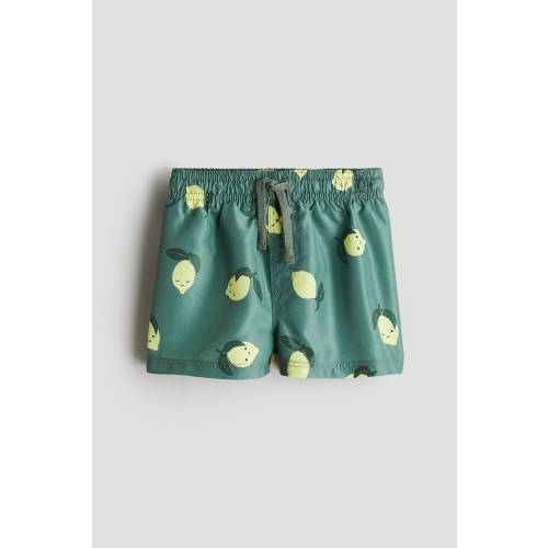 PATTERNED SWIM SHORTS