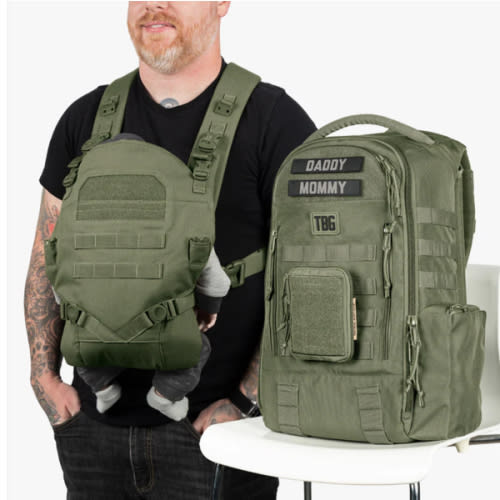 Daypack Diaper Bag & Baby Carrier Bundle - Durable, Versatile Gear – Tactical Baby Gear