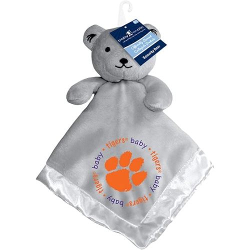 Baby Fanatic Gray Security Bear - NCAA Clemson Tigers - Officially Licensed Snuggle Buddy