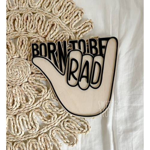born to be rad | rad little dude | rad dude | boys room decor | toddler room | boys decor | boho boys room