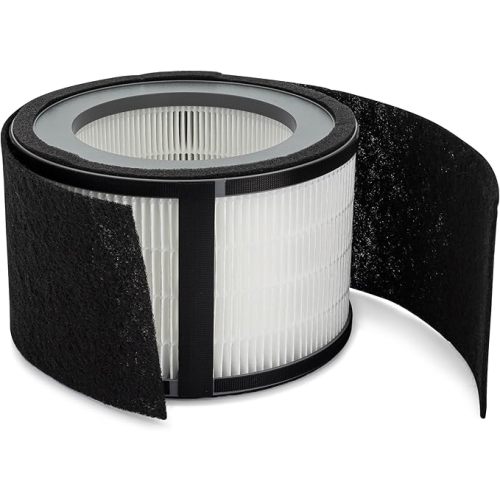 Crane Genuine Air Purifier Replacement Filter For Model EE-5068, HS-1946 HEPA Air Filter Replacement, Pack Of 1, 3-Stage Filtration For Better Indoor Air Quality
