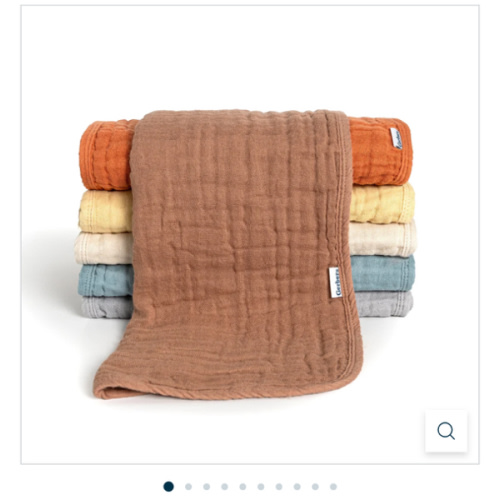 6-Pack Baby Neutral Multi Browns Muslin Burp Cloths – Gerber Childrenswear