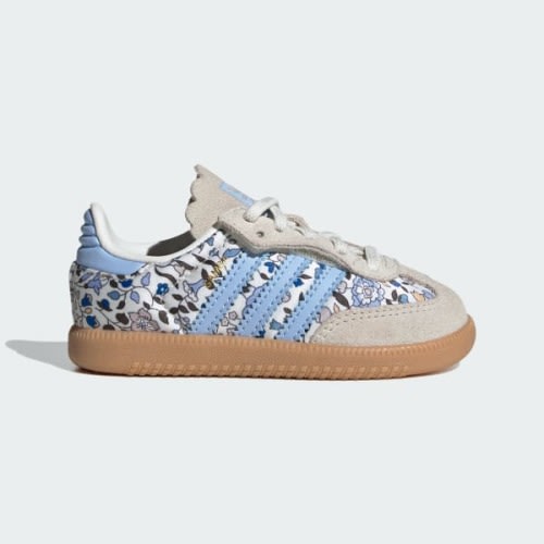 Samba OG X Liberty London Elastic Lace Shoes Kids