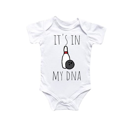 NOFO VIBES Bowling Doodle - Baby Boy Girl Clothes Infant Bodysuit Funny Cute Newborn