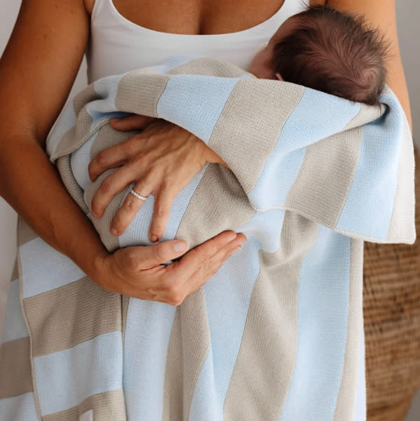 Knit Blanket - Tallow